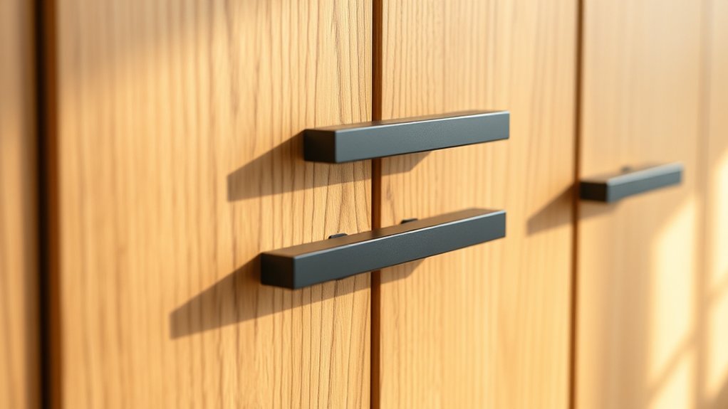 10 Tips to Make Oak Kitchen Cabinets Look Modern 5 sleek hardware enhances oak