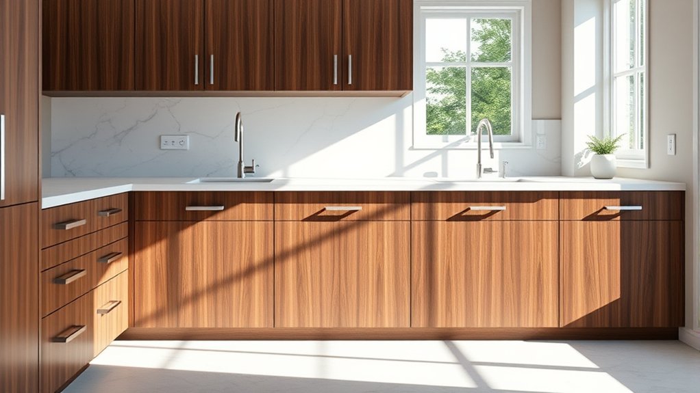 standard kitchen cabinet depth
