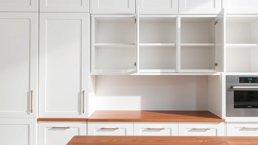 standard kitchen cabinet depth