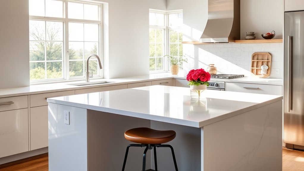 standard kitchen island height
