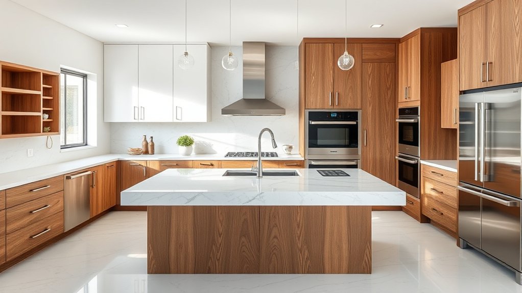 7 Key Factors That Affect How Much a Kitchen Island Does Cost 6 stock vs custom islands