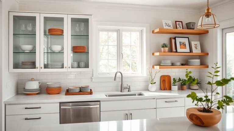 stylish glass cabinet tips