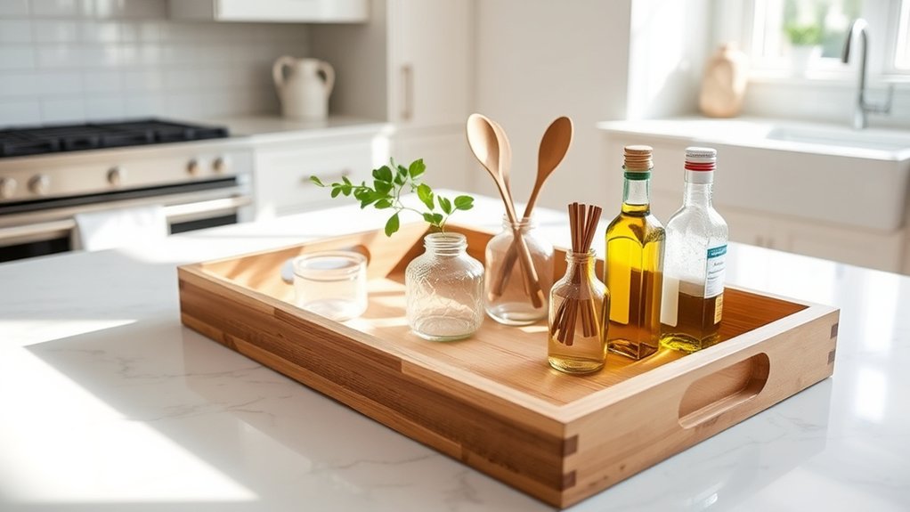 5 Easy Tips to Decorate Your Kitchen Island 3 stylish organized kitchen essentials