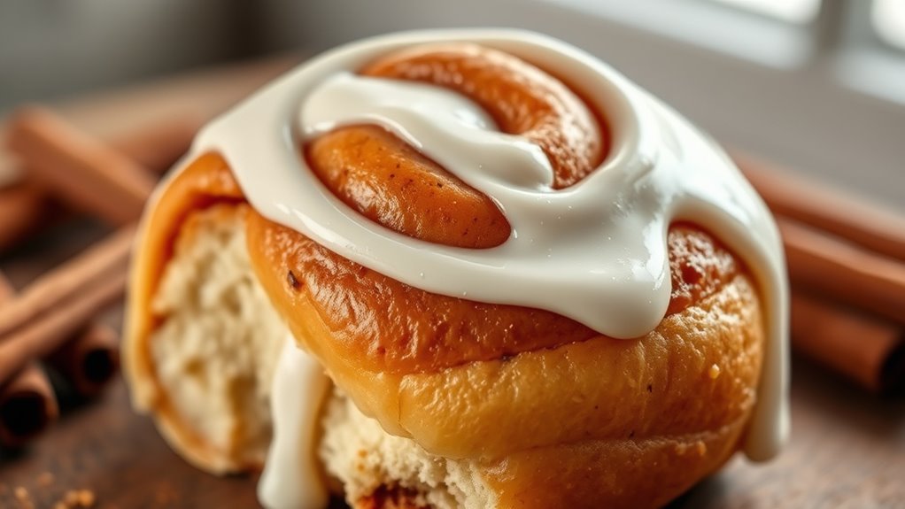 sweet creamy cinnamon indulgence