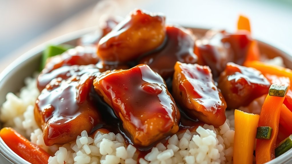 sweet savory grilled chicken