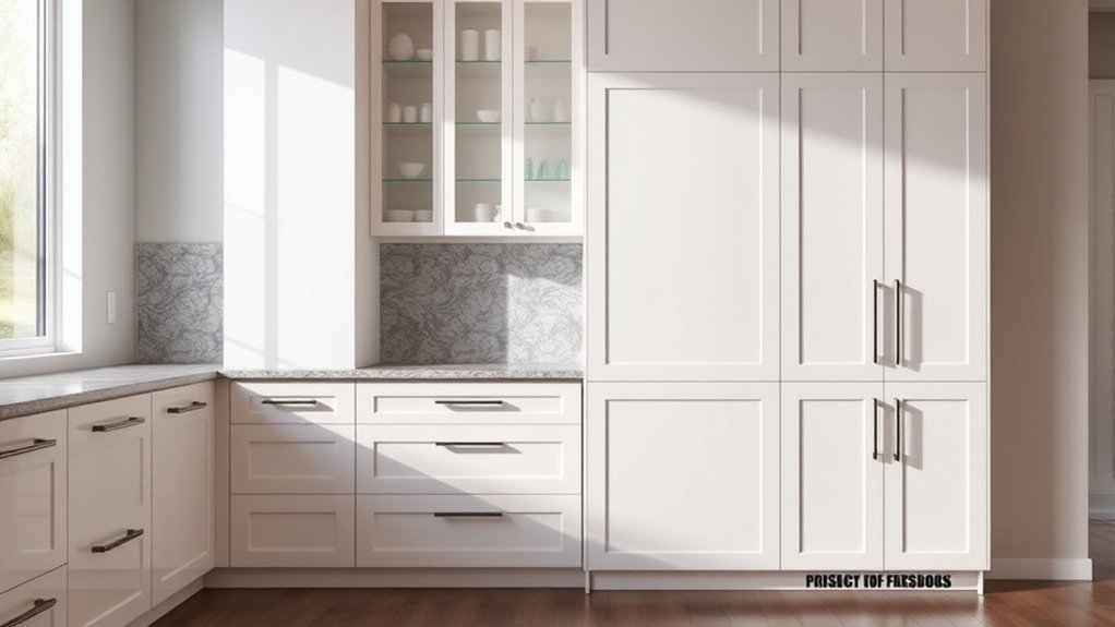 tall cabinet depth standards