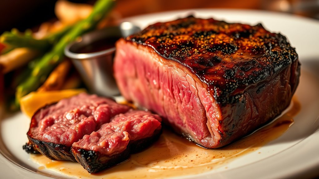 tender buttery refined steak
