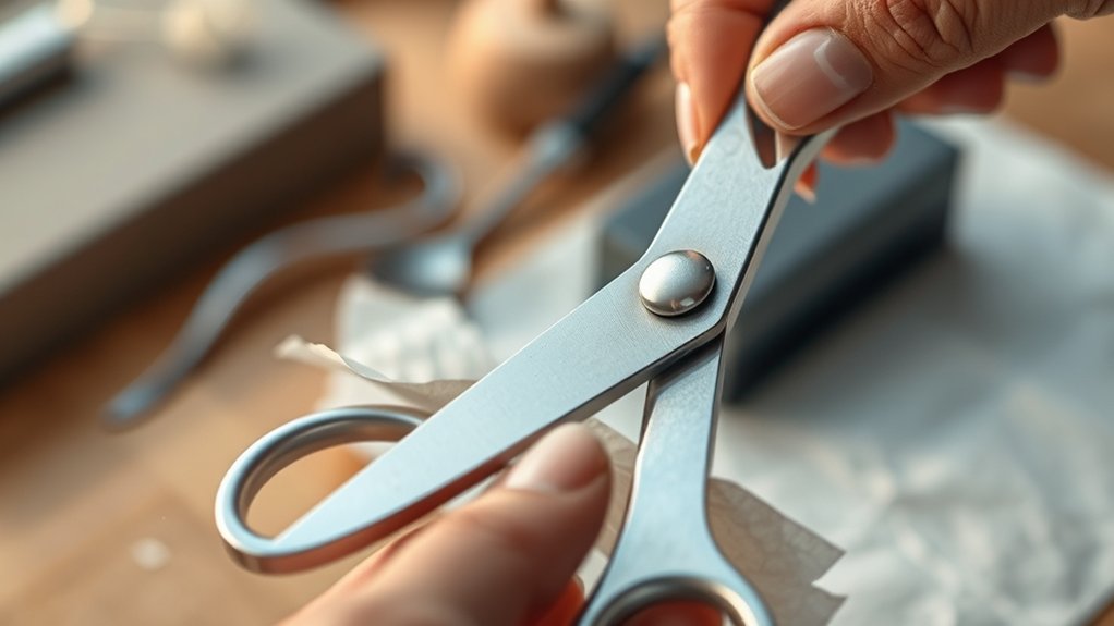 How to Sharpen Kitchen Shears in 3 Simple Steps 4 test sharpen clean store