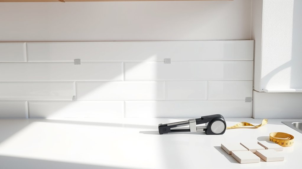How to Install a Kitchen Backsplash in 3 Easy Steps 6 tile installation and cutting