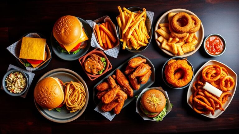 top checker menu items