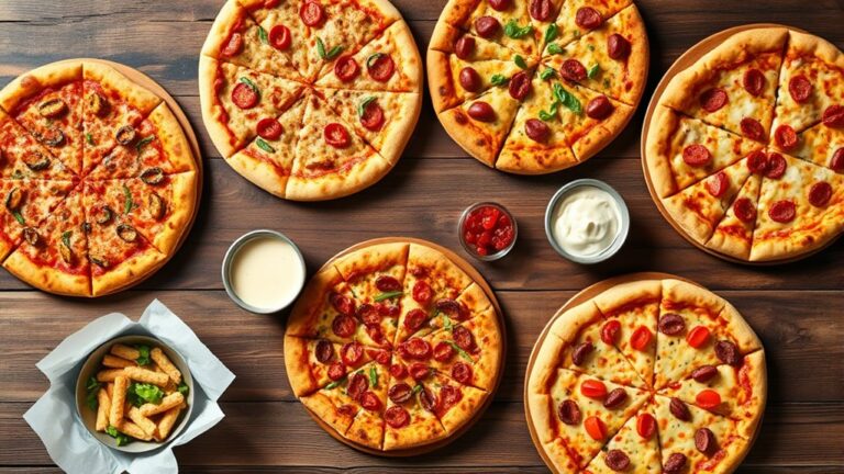 top papa john menu options