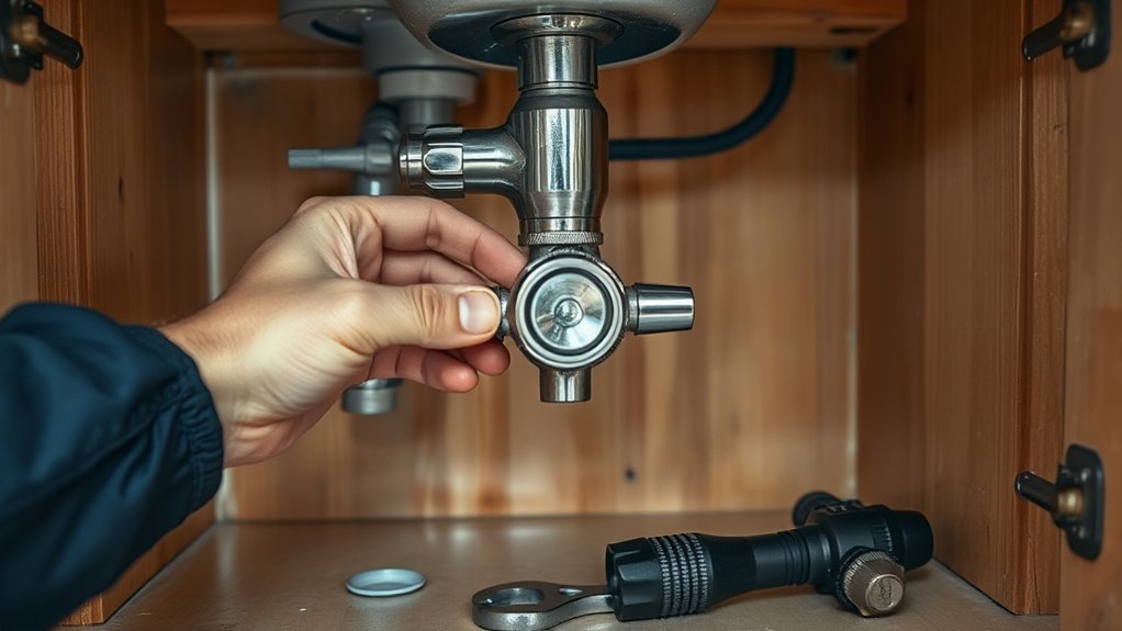 How to Replace a Kitchen Faucet in 7 Easy Steps 6 turn off water clear cabinet