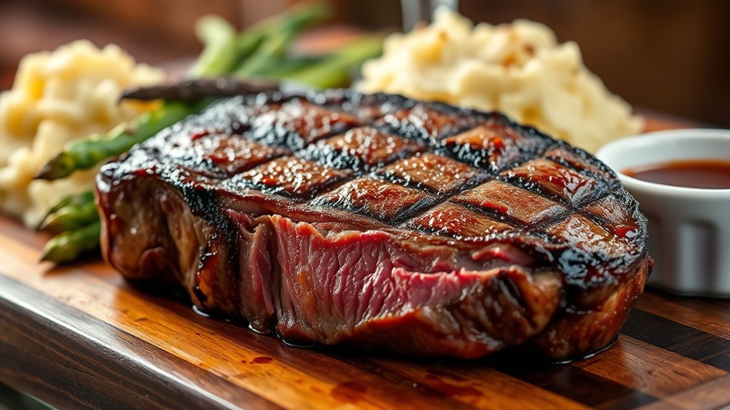 upscale flavorful steak experience