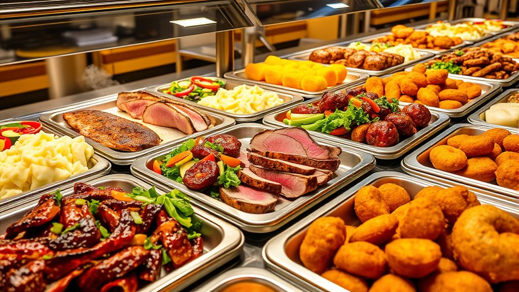 variety of customizable dishes