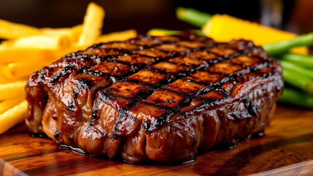 variety of steaks and prices