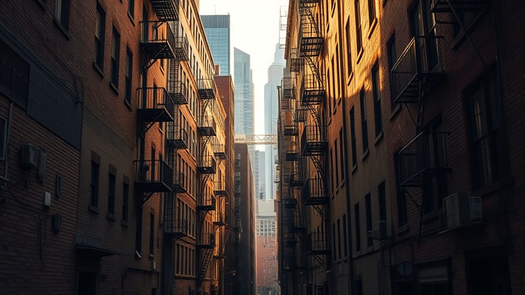 vibrant midtown manhattan neighborhood