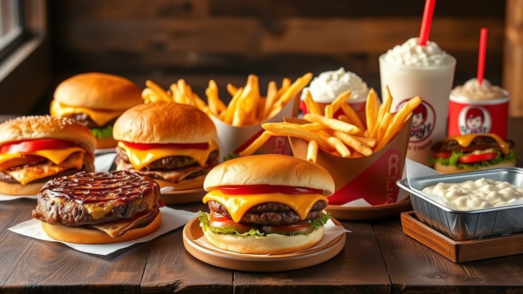 wendy s menu item prices