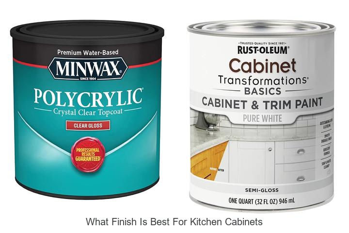 what finish is best for kitchen cabinets