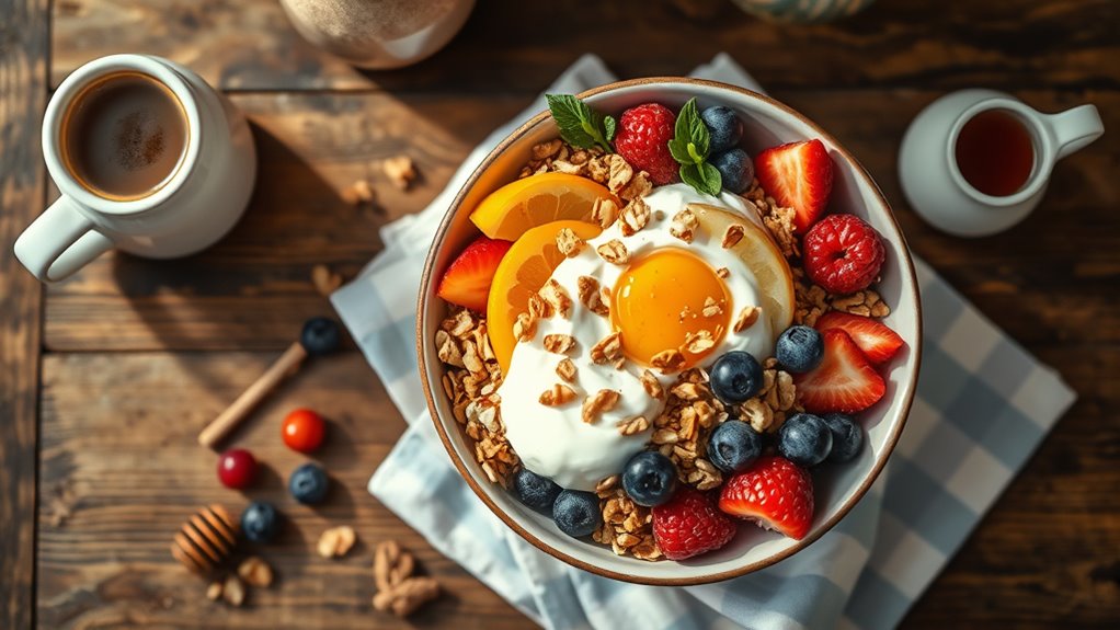 wholesome customizable breakfast bowl