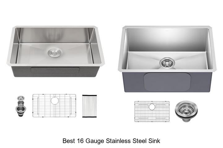 best 16 gauge stainless steel sink