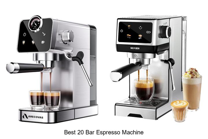 best 20 bar espresso machine