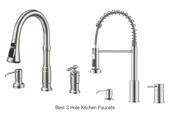 best 3 hole kitchen faucets