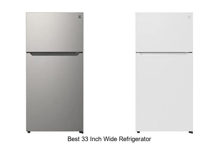 best 33 inch wide refrigerator