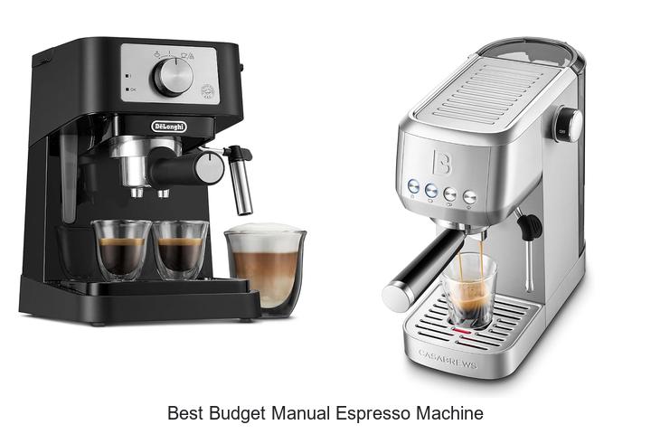 best budget manual espresso machine