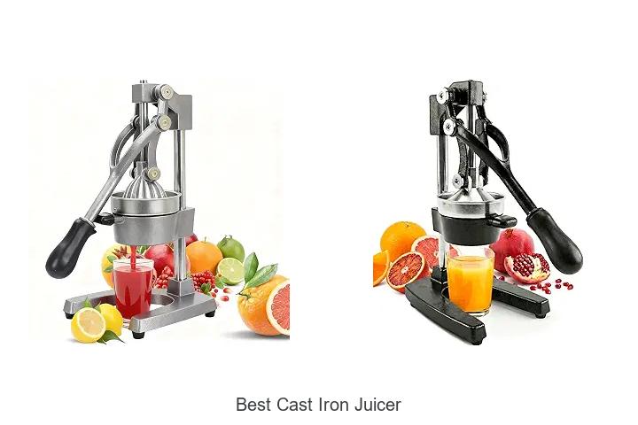 best cast iron juicer