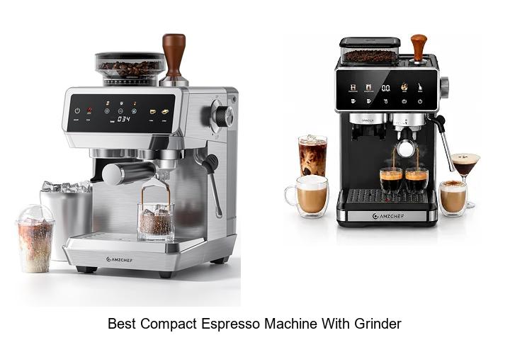 best compact espresso machine with grinder