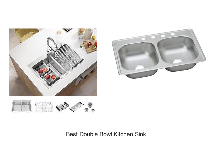 best double bowl kitchen sink