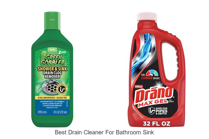 best drain cleaner for bathroom sink