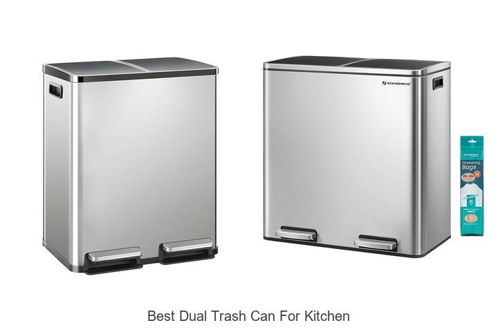 best dual trash can for kitchen