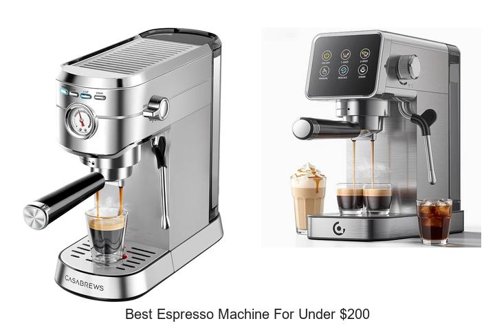 best espresso machine for under 200