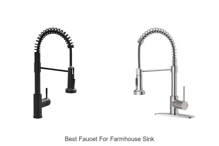 best faucet for farmhouse sink