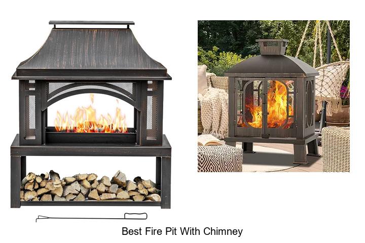 best fire pit with chimney