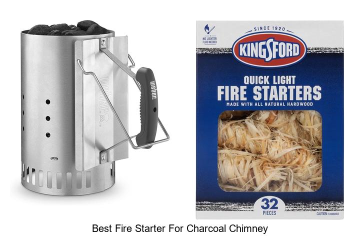 best fire starter for charcoal chimney