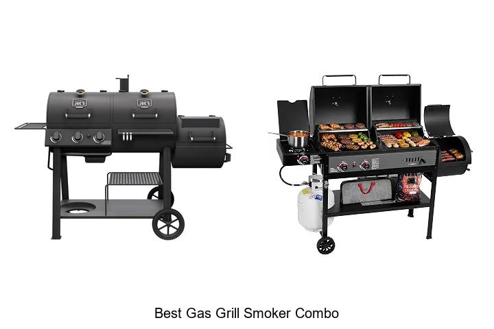 best gas grill smoker combo
