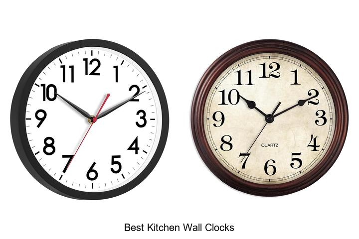 best kitchen wall clocks