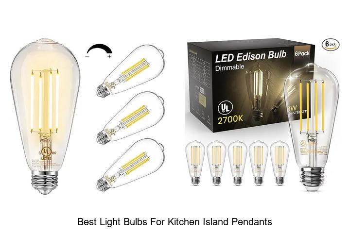 best light bulbs for kitchen island pendants
