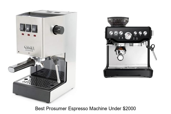 best prosumer espresso machine under 2000