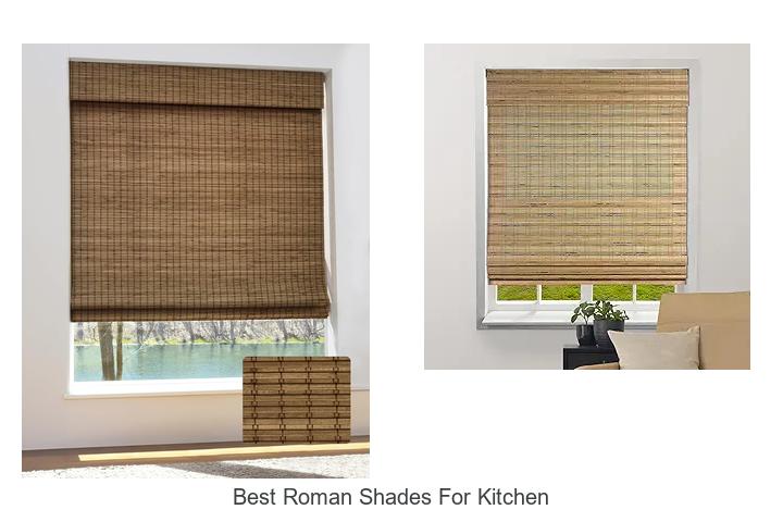 best roman shades for kitchen